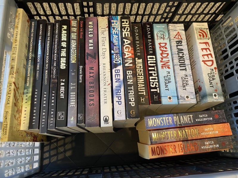 Collection of Zombie books Carousel 1