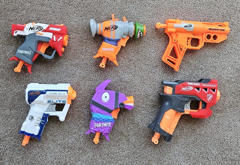 Nerf pistols Carousel 1