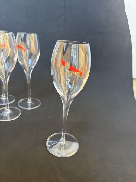 6 Lehman Opale 16 Champagne glasses (Mumm) Carousel 2