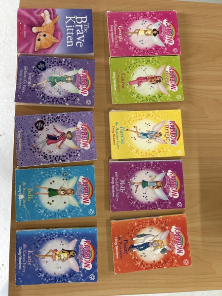 Rainbow Magic 9 books (plus the brave kitten) Carousel 1