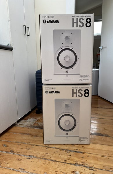Yamaha HS8 8 inch Powered Studio Monitor (PAIR) - White Carousel 3