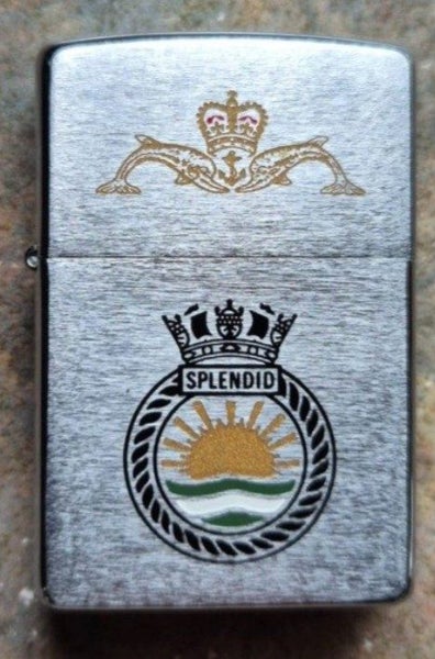 RARE ZIPPO LIGHTER BRITISH SUBMARINE CENTENARY Carousel 1