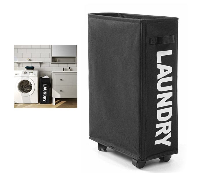 Vivva Foldable Laundry Washing Clothes Storage Bag Hamper Basket Bin Organise Carousel 5