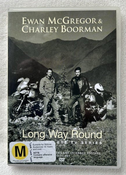 2004 DVD ‘Long Way Round’ Ewan McGregor & Charley Boorman Carousel 1