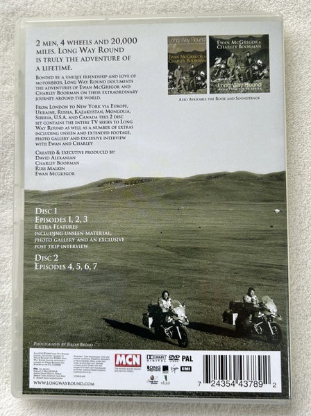 2004 DVD ‘Long Way Round’ Ewan McGregor & Charley Boorman Carousel 2