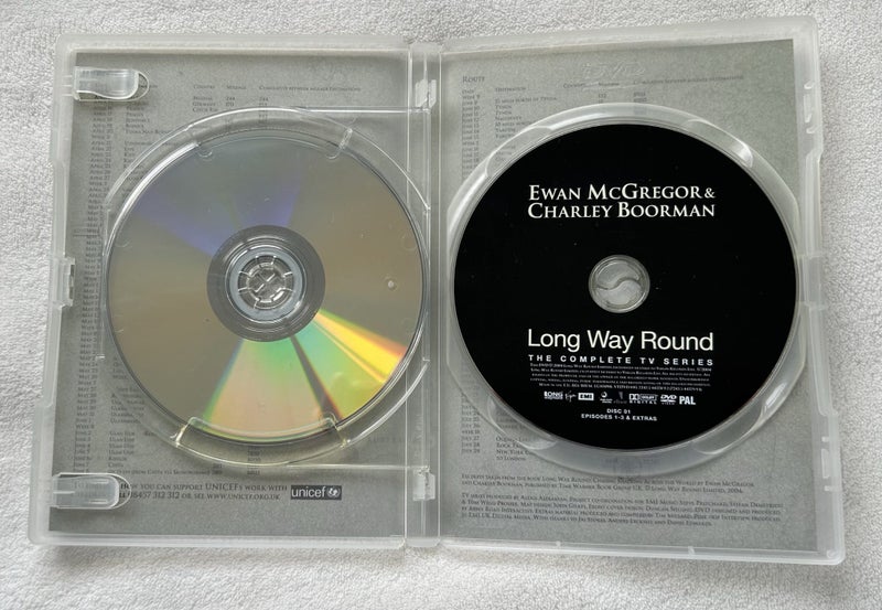 2004 DVD ‘Long Way Round’ Ewan McGregor & Charley Boorman Carousel 5