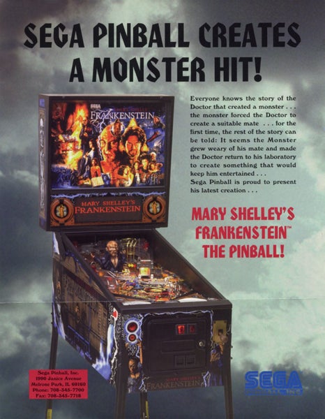 Mary Shelley's Frankenstein (Sega, 1995) Carousel 1