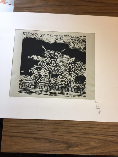 Unique series of lithos by Toon Gielen Carousel 2
