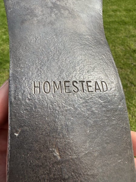 vintage Collins “HOMESTEAD” stamped 3 1/2lbs double bit axe head Carousel 2