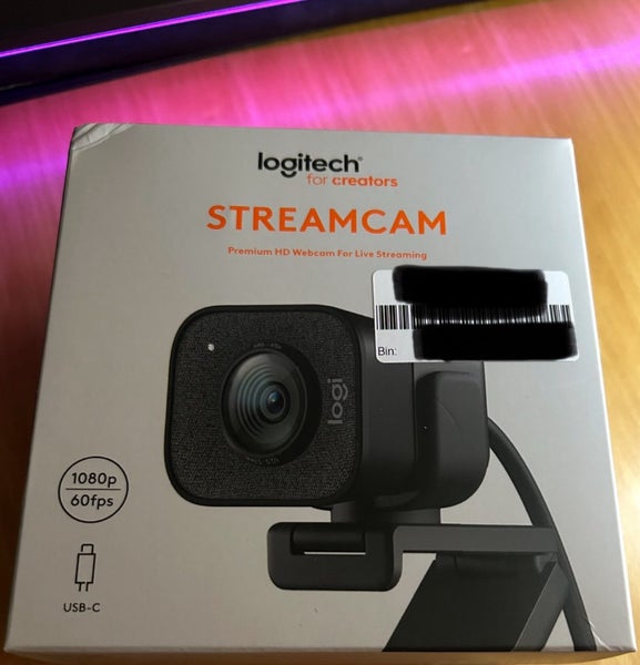 Logitech Streamcam - Full HD 1080p Streaming Webcam - Graphite Carousel 1