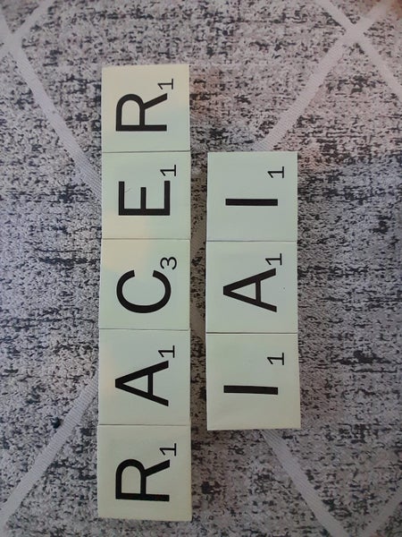 Canvas Scrabble Letter Tiles x 8 Carousel 1