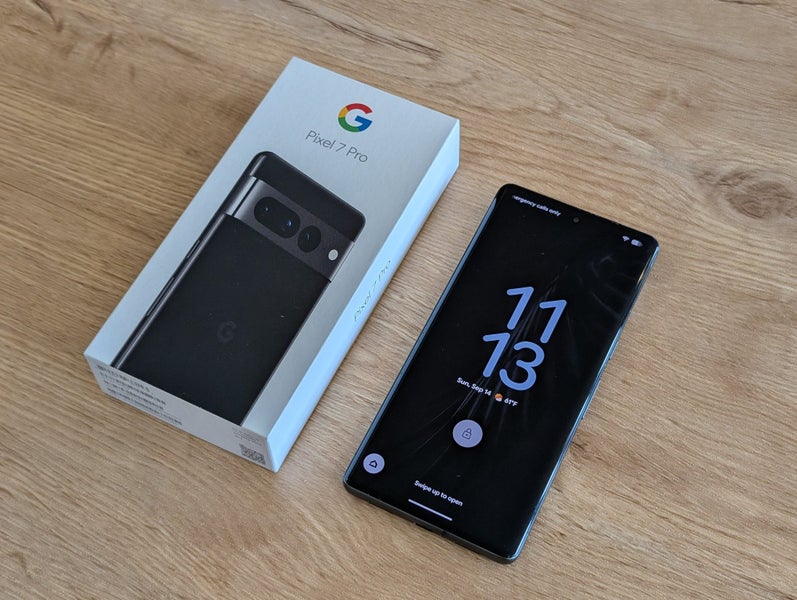 Google Pixel 7 Pro Smartphone - Obsidian Black [GREAT CONDITION]64418031448323110