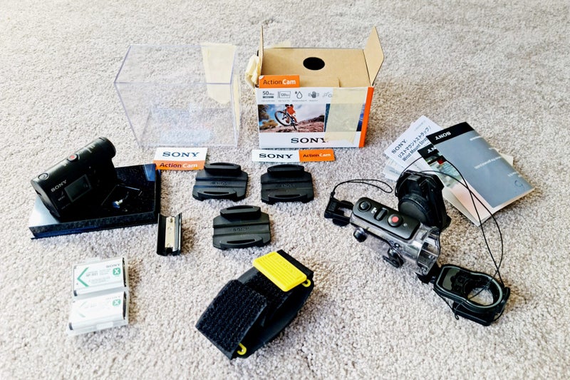 Sony HD Action Camera HDR-AS50 + accessories Carousel 1