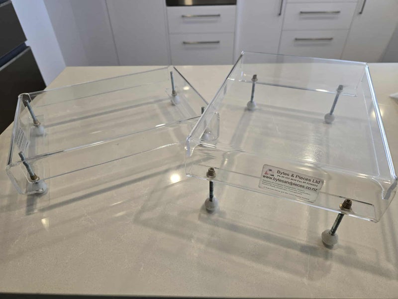 Adjustable Acrylic Monitor stand / Monitor riser Carousel 2