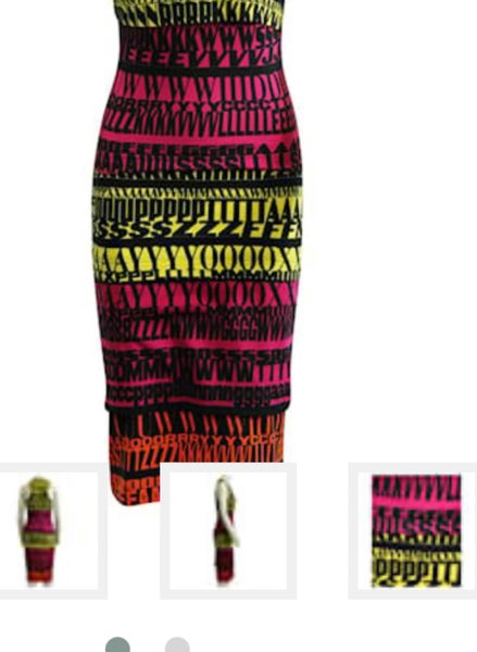Polyester spandex print Carousel 2