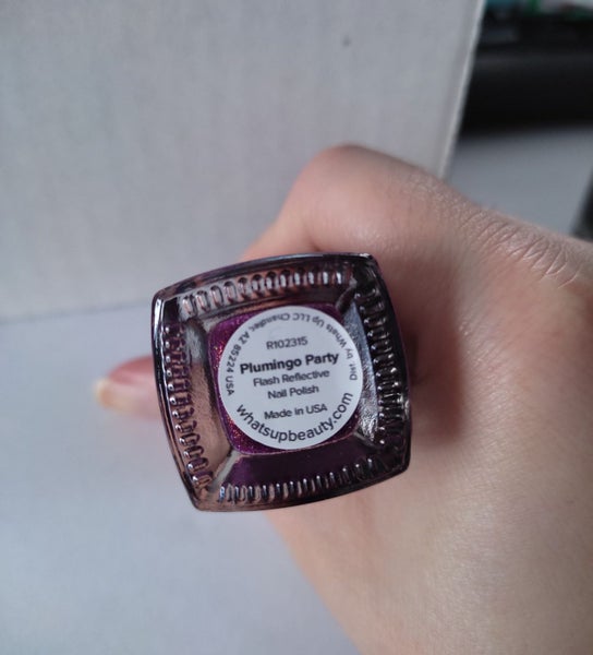 What's Up Beauty Nail Polish #Plumingo Party Carousel 4