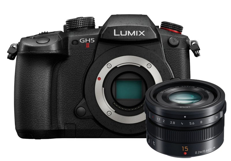 Panasonic Lumix GH5 II Mirrorless Camera and Lens63722276704003110
