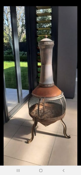 CHIMINEA OUTDOOR FIREPIT BRAZIER*CAST IRON Carousel 2
