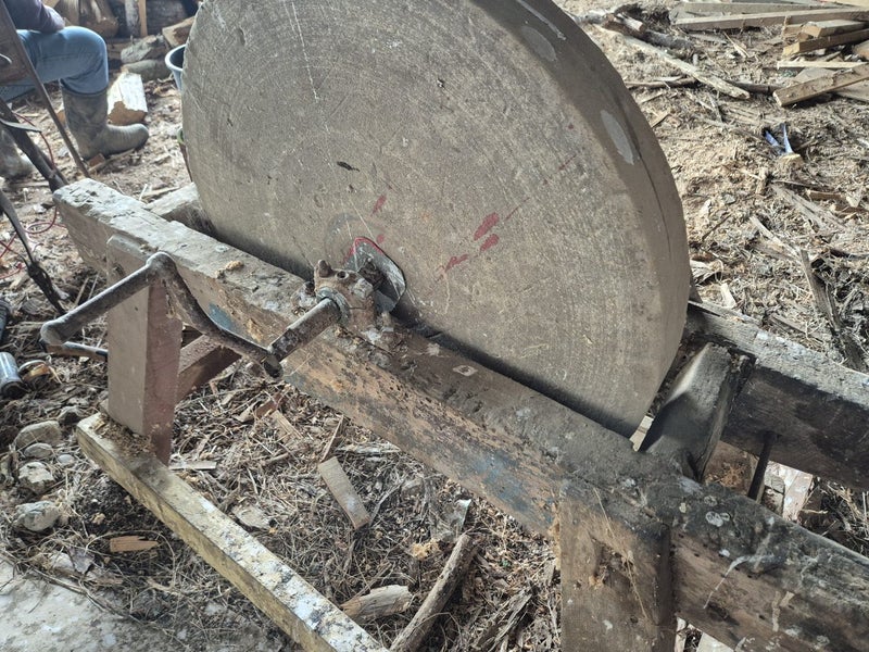Antique sharpening stone Carousel 5