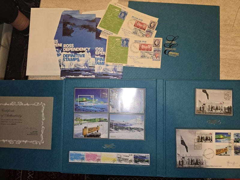 Scott Base Limited Edition and Ross Dependency Collection Stamps63722645161475110