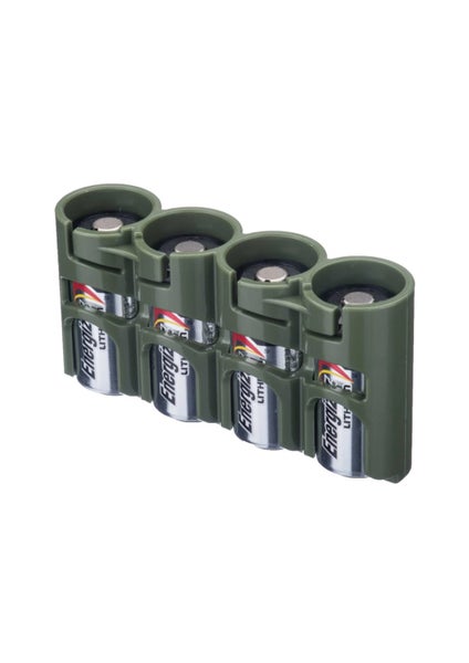 Storacell SlimLine CR123 (Military Green) Carousel 1