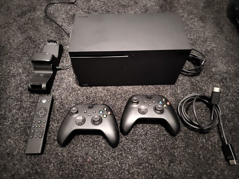 Xbox Series X - 2 controllers, media remote, charging stand etc Carousel 1