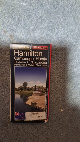 2 KIWI MAPS HAMILTON - COROMANDEL Carousel 2