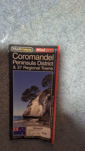 2 KIWI MAPS HAMILTON - COROMANDEL Carousel 3