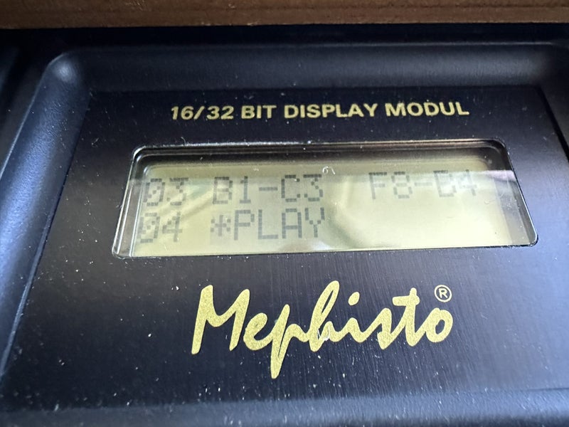 Mephisto Munchen Computer Chess Board with Vancouver Module63722911022595113