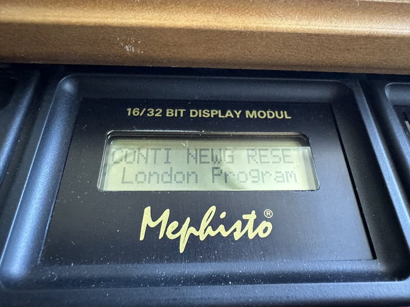 Mephisto Munchen Computer Chess Board with Vancouver Module63722911022595112