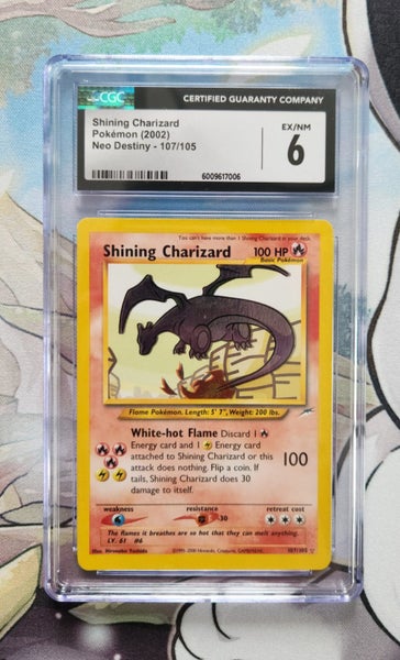 CGC 6 Neo Destiny Shining Charizard Carousel 1