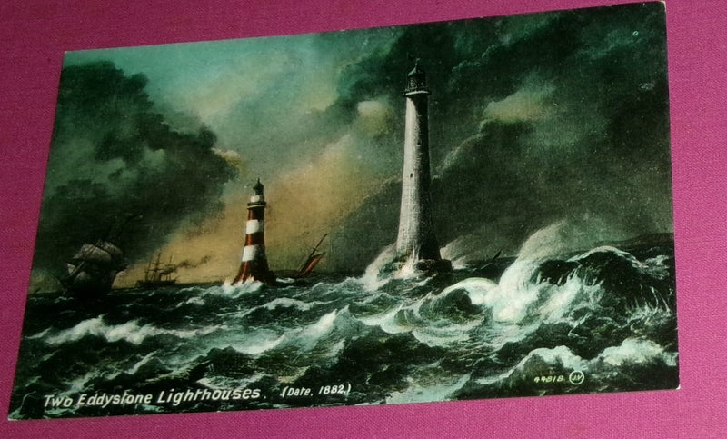Two Eddystone Lighthouses Carousel 1