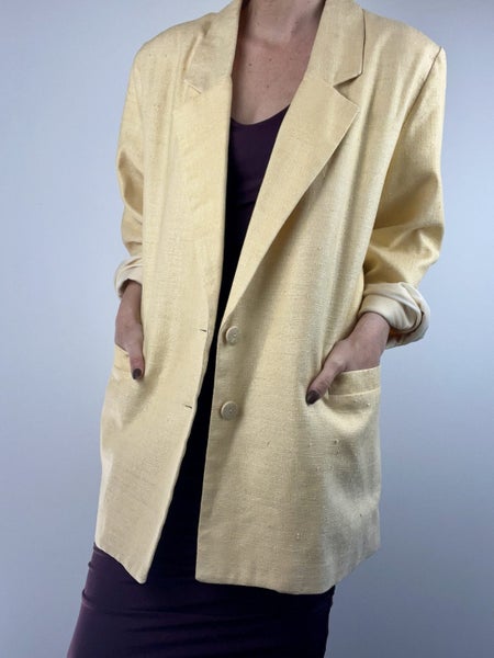 SILK Yellow Blazer Carousel 1