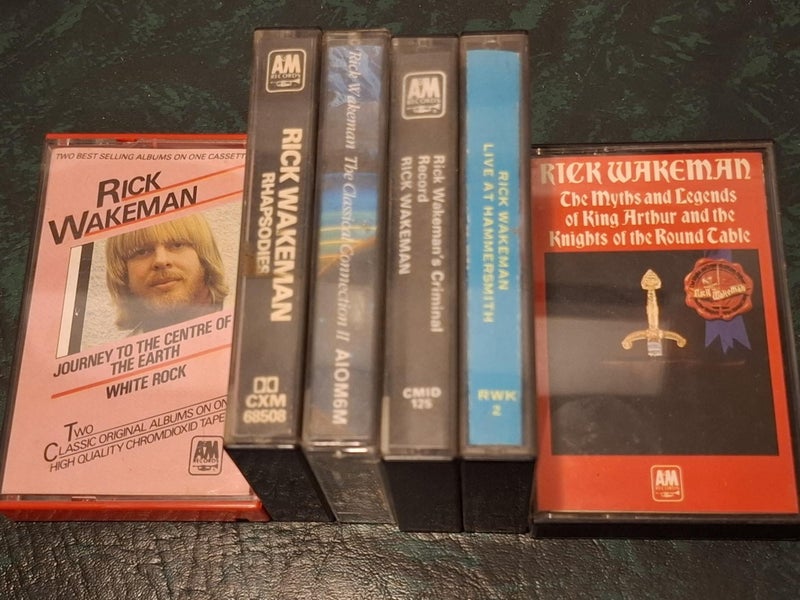 Rick Wakeman prog cassettes Carousel 1