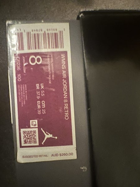 Jordan 8 Aqua US women's Carousel 6