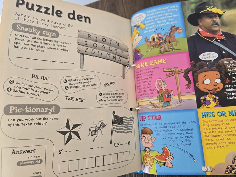 Rugrats Around the World Magazines 2001- 2002 Carousel 6