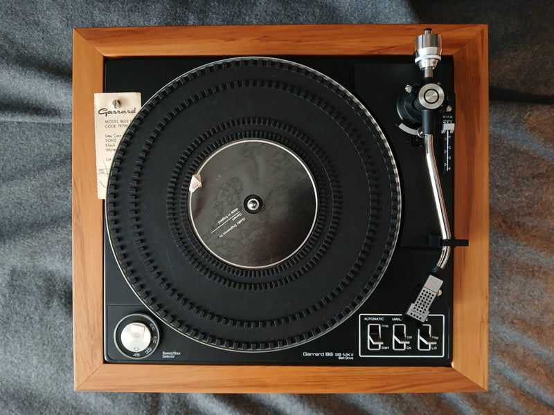 Garrard 86 SB Mk2 NOS + Custom base + 2 sets of feet.... Collectors Item63851952848897112