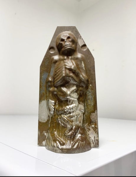 Rare Collectible Antique Skeleton Bones Snake Chocolate Mould - New York Carousel 2