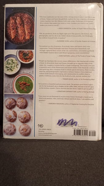 Jerusalem: A Cookbook Book by Sami Tamimi and Yotam Ottolenghi64028255113091112