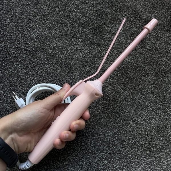 SHEIN 9mm Curling Wand – Pink Hair Curler for Tight Curls Carousel 3