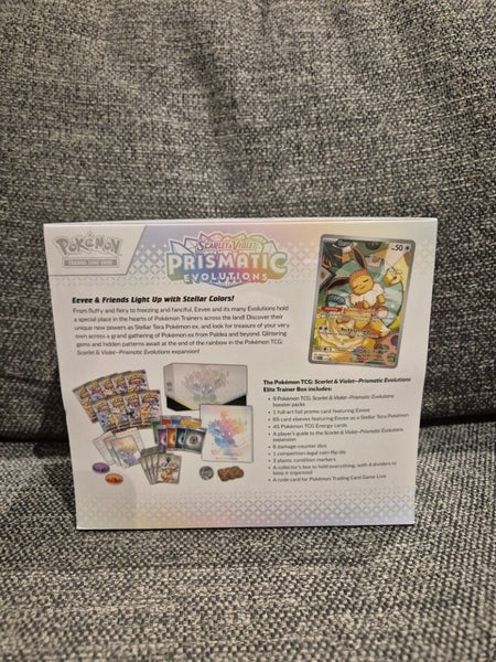 Prismatic Evolutions ETB *SEALED* Carousel 2