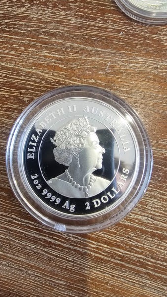 2020 2oz proof mouse limited silver coin Carousel 2