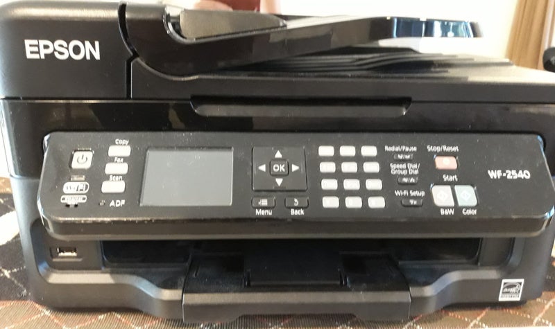 Epson WF-2540 Printer Carousel 1