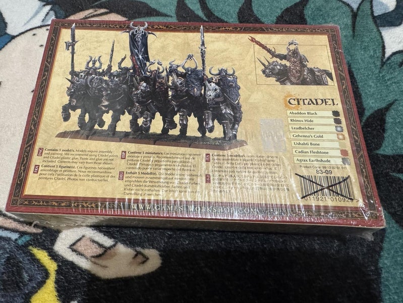 Warhammer Chaos Knights Citadel 2008 Sealed Carousel 2