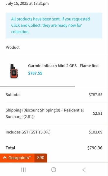 Garmin inreach mini 2 Carousel 2