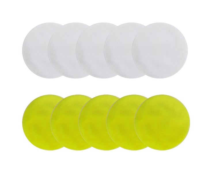 Reusable Makeup Remover Pads - 10 Pieces Soft Organic Cotton Rounds with Wash Carousel 1