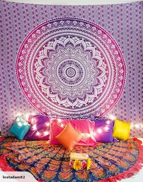 Wall Hanging Blanket Carousel 7