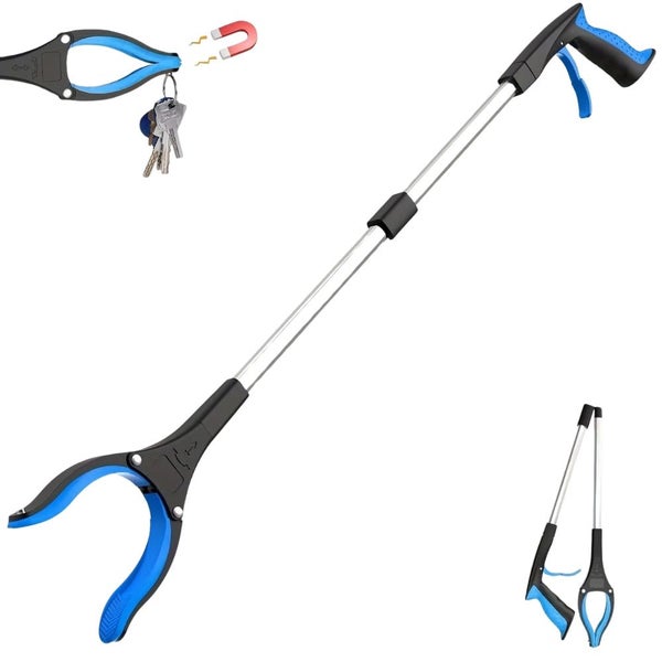 Hod Health & Home Grabber Reacher Tool 360A Rotating Jaw Mag + Net Carousel 1