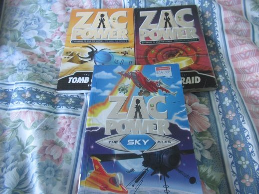 Zac Power x 3 Books Carousel 1