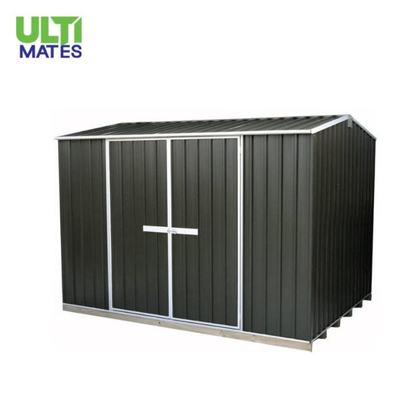 3030 x 2280 x 2025mm Ulti-mates Garden Shed Gable Roof Ironsand Carousel 1